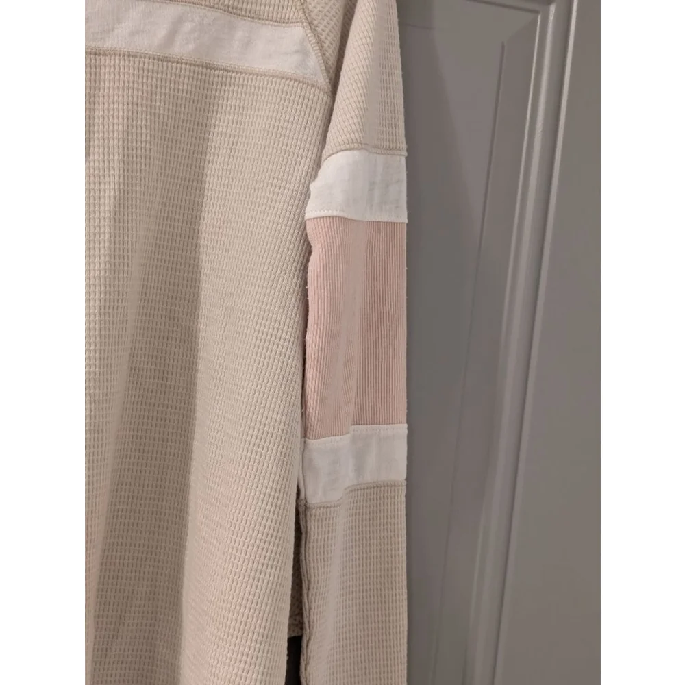 Women's We The Free Beige Long Sleeve Top Size XS - Picture 4 of 8